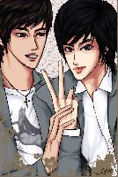 Cartoon MinHo Homin
