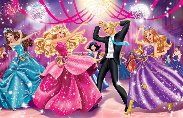 lirik lagu on top of the world barbie princess charm school