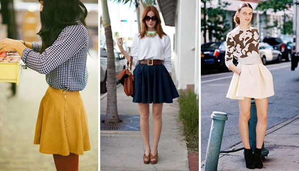 กระโปรงทรงกลม (Circle Skirts)