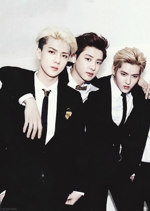 ผล๥าร๨้นหารูปภาพสำ​หรับ exo kris chanyeol