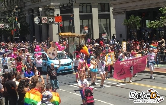 พาไปชมงาน Gay pride parade ที่ใหญ่ที่สุดในโลก ณ ซานฟรานซิสโก พาไปชมงาน Gay pride parade ที่ใหญ่ที่สุดในโลก ณ ซานฟรานซิสโก