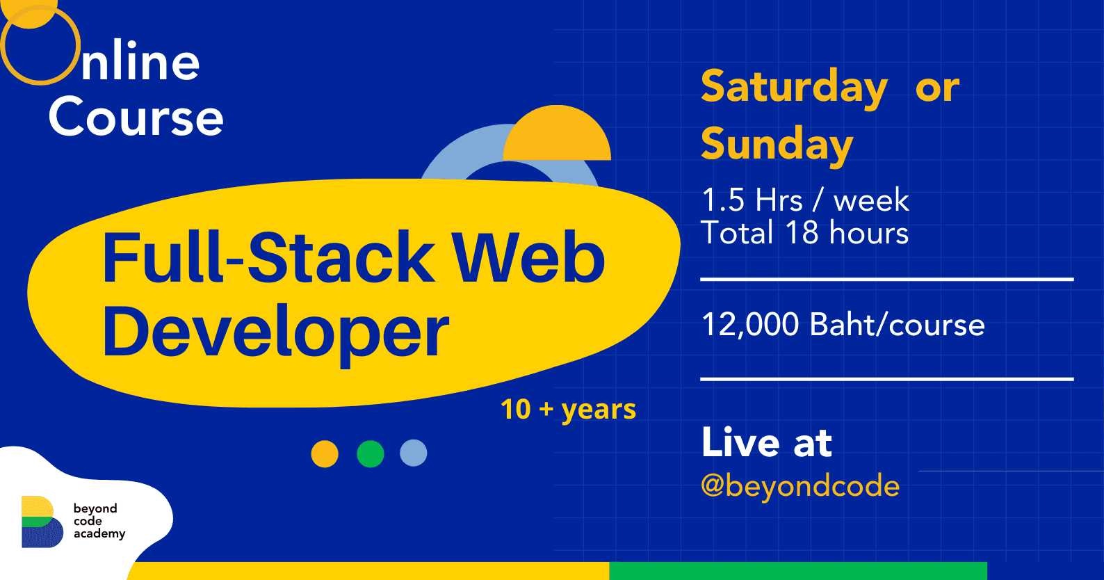 Full - Stack Web Developer for beginner