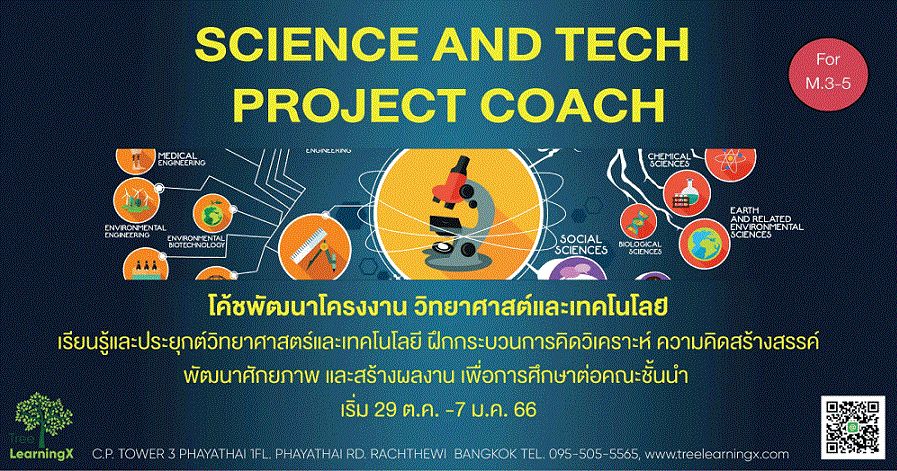 Science and Tech Project - โครงงานวิทยาศาสตร์และเทคโนโลยี