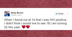 ฉันรู้ตัวว่าติดเชื้อ HIV ตอนอายุ 14 และคิดว่าคงอยู่ไม่ถึง 18 แต่ตอนนี้ฉันอายุจะ 22 แล้ว
