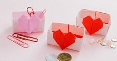 Cool Idea : กล่องหัวใจ Origami