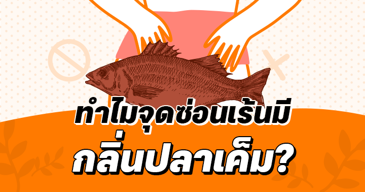 ไขข้อสงสัย ทำไมอวัยวะเพศผู้หญิงบางคนมีกลิ่นคล้าย "ปลาเค็ม"