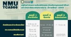 มาอีกที่แล้ว! ปฏิทินรับสมัคร TCAS66 มหาวิทยาลัยนวมินทราธิราช