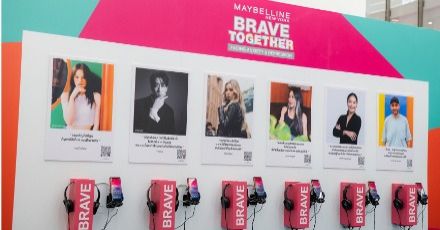 เมย์เบลลีน จับมือ มูลนิธิสติแอพ (SATI App) เปิดตัวโครงการ Brave Together