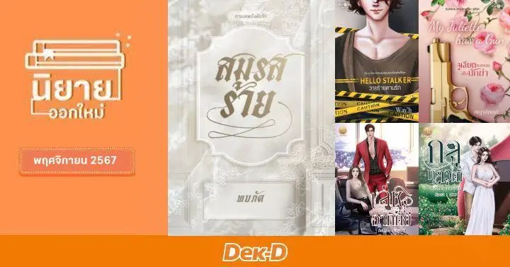 นิยายออกใหม่ พฤศจิกายน 2567