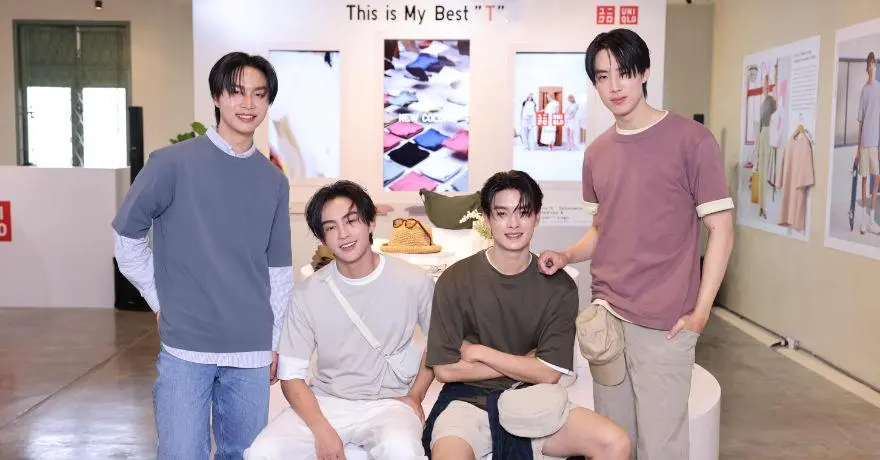 ยูนิโคล่ จัดเวิร์คชอปชวนแมตช์เสื้อยืดตัวโปรด พร้อมร่วมค้นหาลุคสนุกๆ ไปกับ 4 หนุ่มๆ วง BUS
