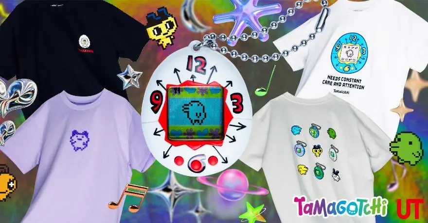 ยูนิโคล่ เปิดตัวคอลเลคชันเสื้อยืด UT ฉลองครบรอบ 30 ปี 'ทามาก็อตจิ'