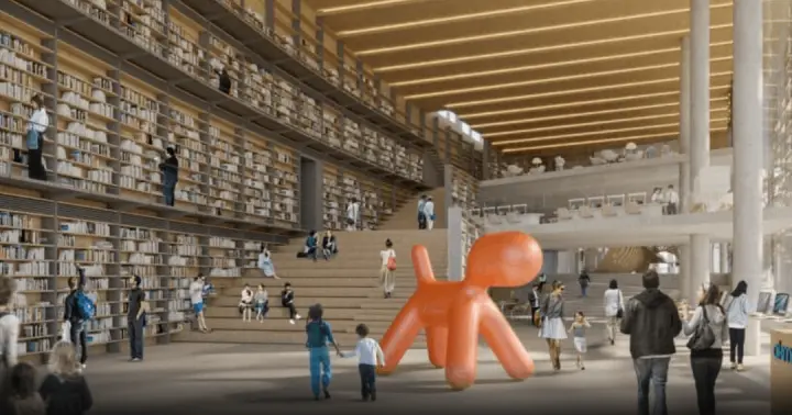 แลนด์มาร์คใหม่ เปิด 2570! "ศูนย์การเรียนรู้แห่งชาติ" ถ. ราชดำเนิน 