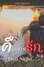 ปกอีบุ๊กเรื่อง คืนพลาดรัก That Night