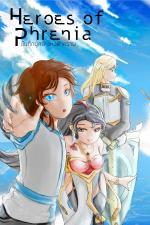 ปกอีบุ๊กเรื่อง Heroes of Phrenia บันทึกผู้กล้าแห่งฟ้าคราม เล่ม 1