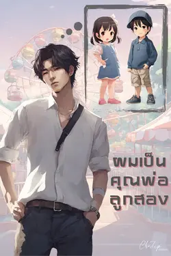 ปกอีบุ๊กเรื่อง ผมเป็นคุณพ่อลูกสอง