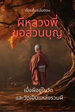 ปกอีบุ๊กเรื่อง ผีหลวงพี่ขอส่วนบุญ