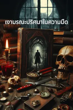 ปกอีบุ๊กเรื่อง เงามรณะปริศนาในความมืด