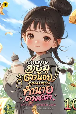 ปกอีบุ๊กเรื่อง บรรพบุรุษสายมูตัวน้อย ดูดนมขวดทำนายดวงชะตา เล่ม 10