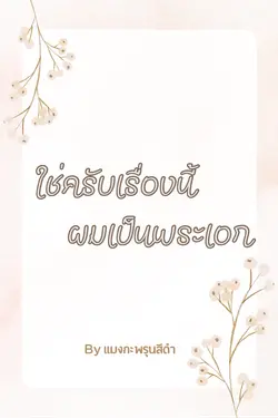 ปกอีบุ๊กเรื่อง ใช่ครับเรื่องนี้ผมเป็นพระเอก