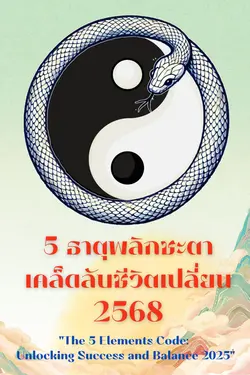 ปกอีบุ๊กเรื่อง 5 ธาตุพลิกชะตา เคล็ดลับชีวิตเปลี่ยน ปี 2568