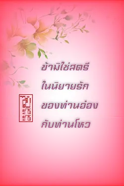 ปกอีบุ๊กเรื่อง ข้ามิใช่สตรีในนิยายรักของท่านอ๋องกับท่านโหว