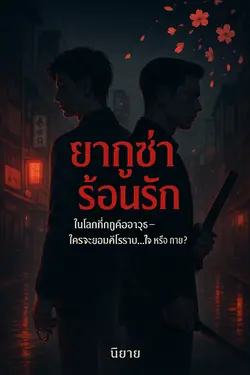 ปกอีบุ๊กเรื่อง ยากูซ่าร้อนรัก ในเงากระสุน