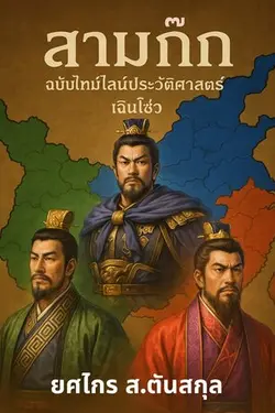 ปกอีบุ๊กเรื่อง สามก๊ก ฉบับไทม์ไลน์ประวัติศาสตร์เฉินโซ่ว