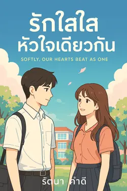 ปกอีบุ๊กเรื่อง รักใสใส หัวใจเดียวกัน