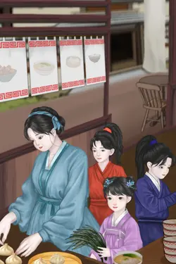 ปกอีบุ๊กเรื่อง สตรีงามผู้นี้คือหญิงอ้วนลูกสาม