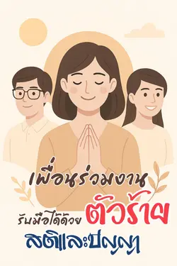 ปกอีบุ๊กเรื่อง เพื่อนร่วมงานตัวร้าย...รับมือได้ด้วยสติและปัญญา