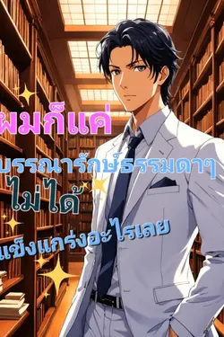 ปกอีบุ๊กเรื่อง ผมเป็นแค่บรรณารักษ์ธรรมดา ไม่ได้แข็งแกร่งอะไรเลย เล่ม1
