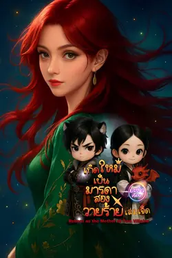 ปกอีบุ๊กเรื่อง เกิดใหม่เป็นมารดาสองวายร้ายเล่มเจ็ด