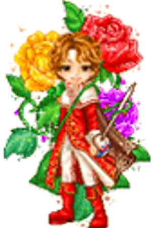 ปกนิยาย แดนตรีเด็กชายผู้มีบุญฤทธิ์