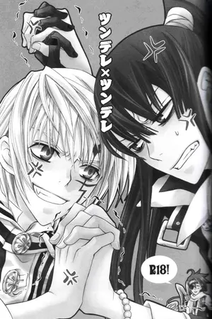 ปกนิยาย fic D.Gray-man [Yaoi] อลวนรักมิติปีศาจ!