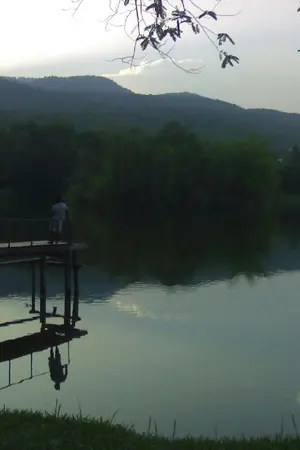 ปกนิยาย รักเธอที่ฝายหิน