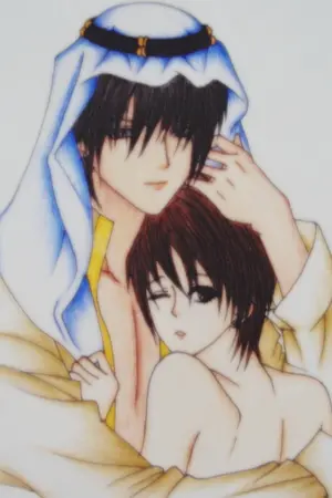 ปกนิยาย บ่วงรักทะเลทราย (Yaoi : Kihae)