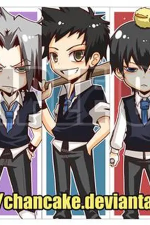 ปกนิยาย ~fic reborn~ มาเฟียตัวร้ายท้ารักสาวเท้าไฟตัววุ่น