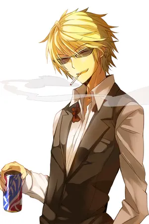 ปกนิยาย drrr fic : bloody love <yaoi shizuoxizaya>