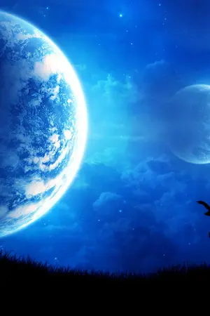 ปกนิยาย รัตติกาลสีน้ำเงิน