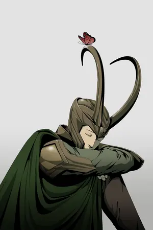 ปกนิยาย [FIC THOR LOKI X OC] เทพแห่งความวุ่นวายและผีเสื้อตัวน้อย