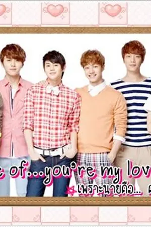 ปกนิยาย Because ofyoure my love เพราะนายคือ... ความรักของฉัน