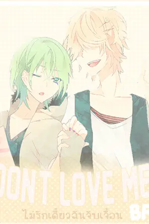 ปกนิยาย [Fic Reborn] don't love me ไม่รักเดี๋ยวฉันจับเจื๋อน [BF]