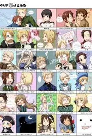 ปกนิยาย พลังอักษร เอ๊ย! อักษะ เฮตาเลีย [fic hetalia]