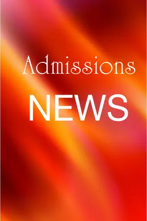 ปกนิยาย Admissions NEWS UPDate : 2557