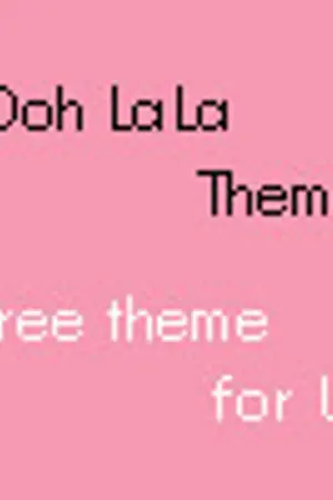 ปกนิยาย Ooh La LA  THEME