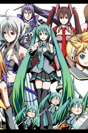 ปกนิยาย รักวุ่นวายหัวใจวุ่นรัก(vocaloid)