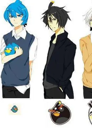 ปกนิยาย เมื่อ Angry Bird ทุกตัวกลายเป็นคน???