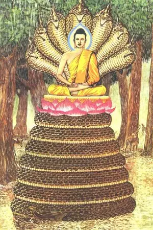 ปกนิยาย นิยายเรื่อง  พุทธประวัติ
