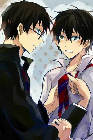 ปกนิยาย fic ao no exorcist  รักอย่างงี้เรียกว่าอะไร...[RinxYukio]