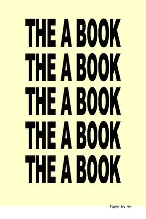 ปกนิยาย TheABook Vol.1